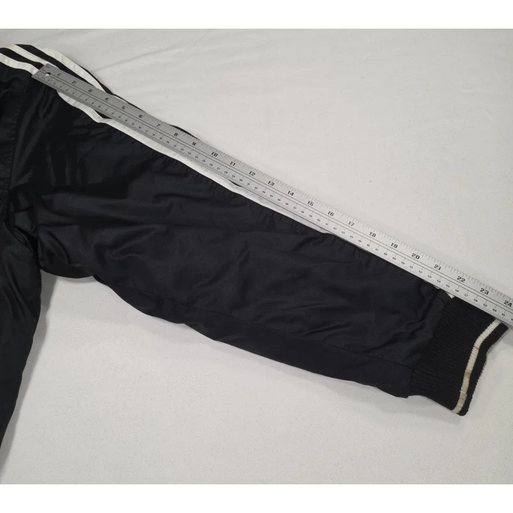 Vintage 90s/2000s Y2K Adidas Insulated Hooded Windbreaker Jacket – Men's Black
